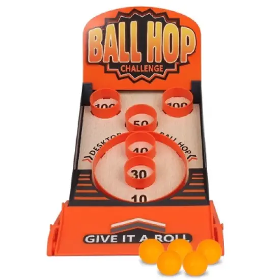 Point Games Ball Hop Game - Collapsible Arcade Games - Solo or Team Home Tabletop Game for Party Activity Birthday - Easy Setup (Small) image {3}