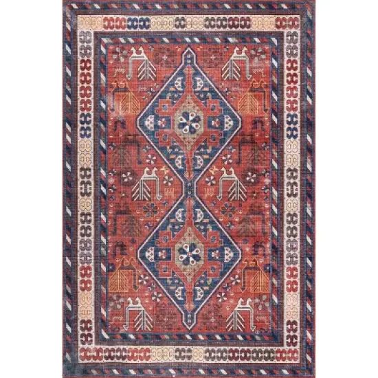 nuLOOM Stella Machine Washable Traditional Global Area Rug image {12}