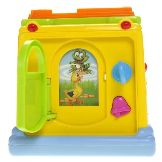 Ready! Set! Go! Educational Interactive School Bus Toy With Flashing Lights & Sounds, Great for Kids and Toddlers image {11}