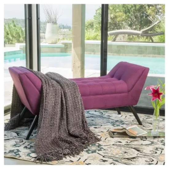Demi Tufted Bench - Christopher Knight Home image {3}