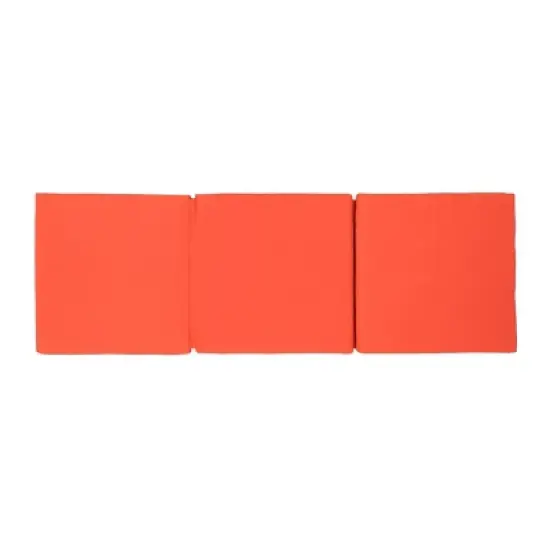 Perla 3pc Outdoor Acacia Wood Chaise Lounge Set with Cushions - Teak/Orange - Christopher Knight Home image {8}