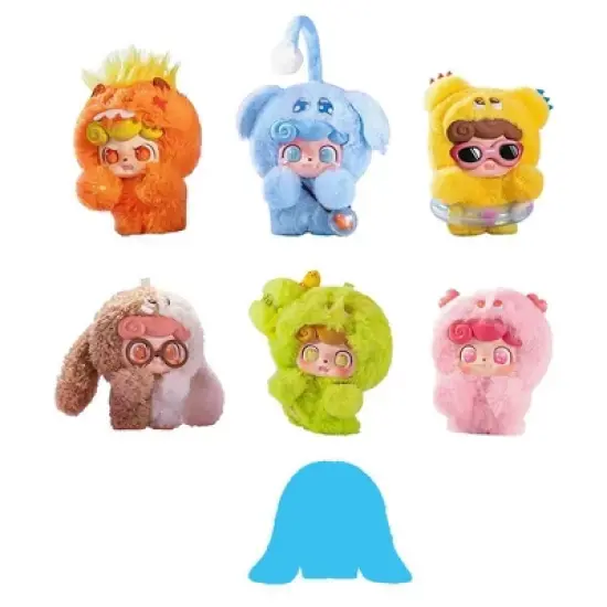 Emotional Hairy Monsters Series Pendant Blind Box image {2}