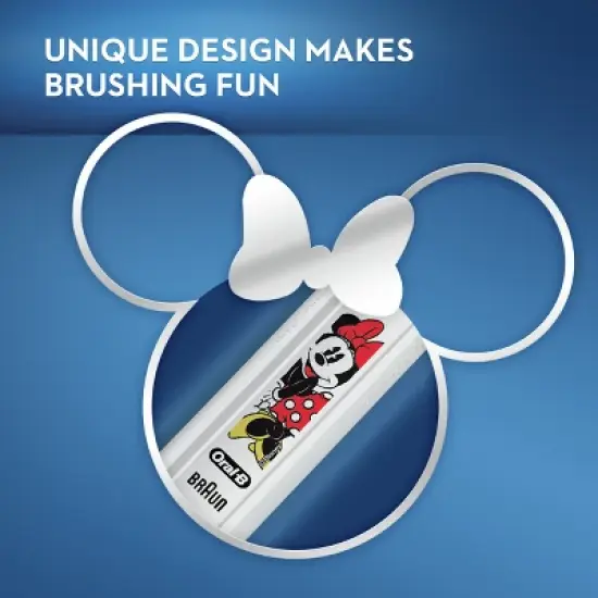 Oral-B Kid's Electric Toothbrush featuring Disney's Minnie Mouse image {4}