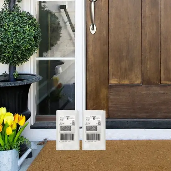 UOFFICE Pack of 500 Poly Bubble Mailer Bags Padded 4x8" - #000 with Self-Sealing Closure image {9}