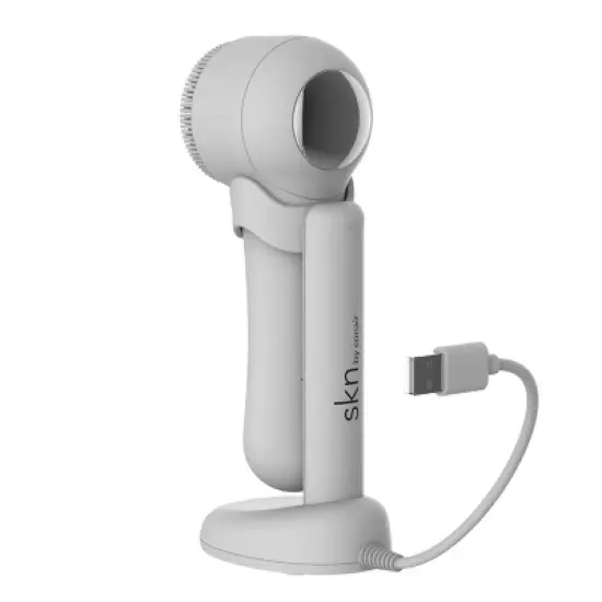 SKN by Conair CryoAdvanced&nbsp; Rechargeable Waterproof Silicone Cryo Therapy Facial Brush Cleansing System - 3pc image {3}