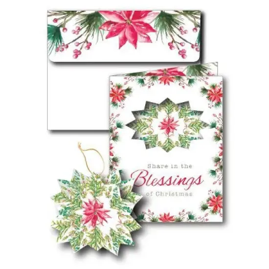 8ct Lang Blessings Boxed Holiday Greeting Cards image {1}