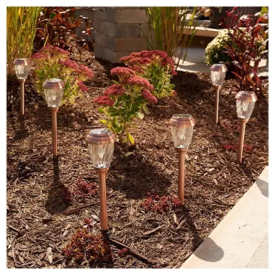 Smart Living Charleston Copper Finish Pathway LED Lights image {2}