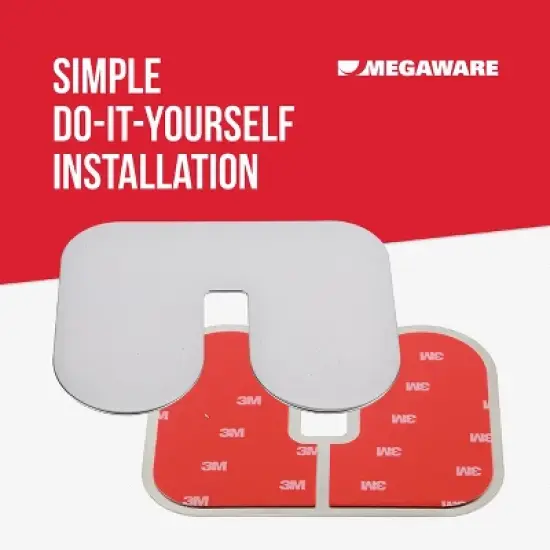 Megaware ScuffBuster XL - 9" x 8.75" - Stainless Steel Boat Protection - Model 80637_92 image {3}