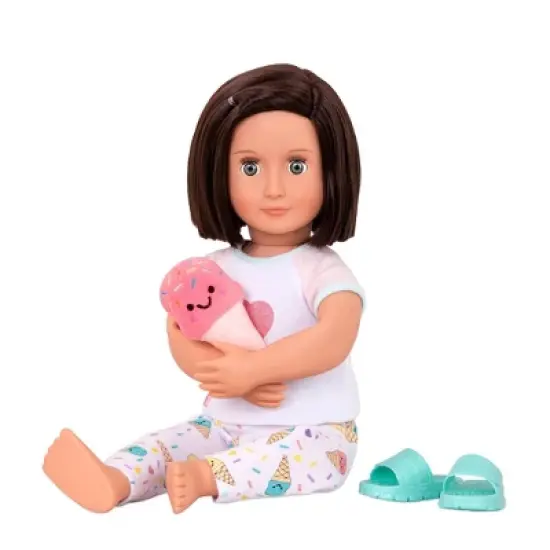 Our Generation Ice Cream Dreams Pajama & Robe Outfit for 18" Dolls image {2}