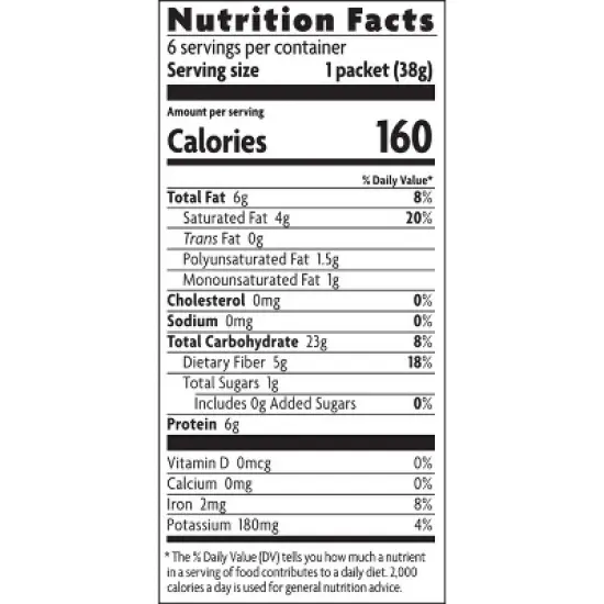 Nature's Path Qi'a Organic Creamy Coconut Oatmeal 6pk/48oz image {6}