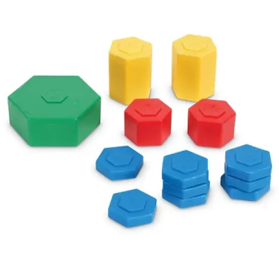 Learning Resources Weight Pax Custom Safe-T Weights, Set of 13 with Box image {1}