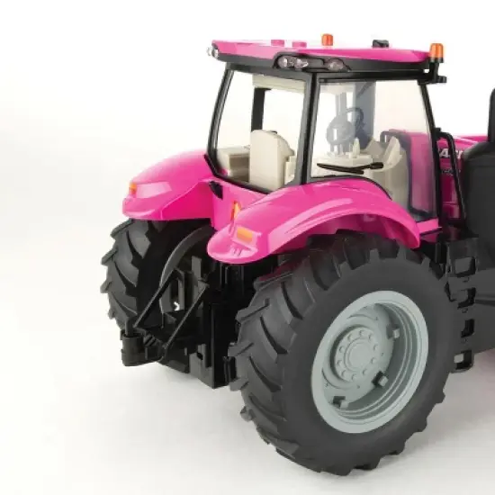 1/16 Big Farm Case IH Magnum PINK Tractor with Loader and Lights & Sounds, 47430 image {5}