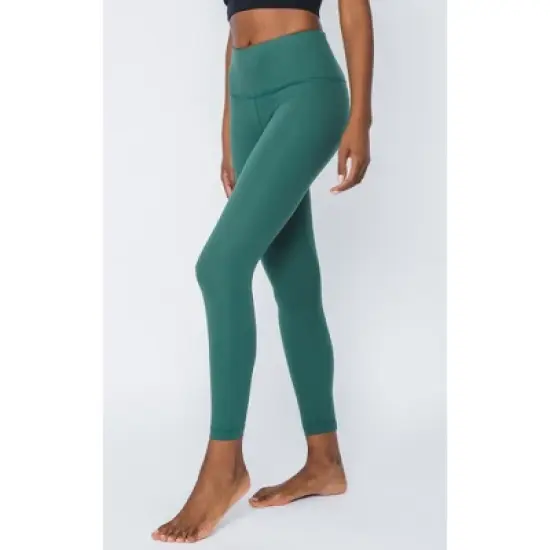 Yogalicious High Rise Squat Proof Criss Cross Ankle Leggings image {5}