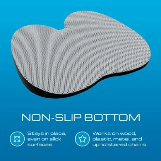 K&ouml;lbs Ergonomic Seat Cushion - Memory Foam, Gaming Chair, Office & Car Seat with Heat Reducing 3D Mesh for Back Pain - Sciatica Pain Relief image {6}