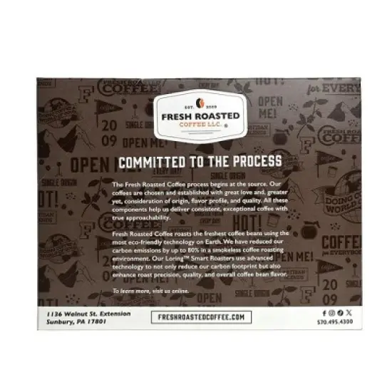 Fresh Roasted Coffee - 48 CT Coconut Flavored Single Serve Pods image {5}