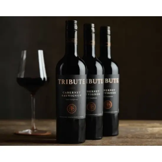 Tribute Cabernet Sauvignon Red Wine - 750ml Bottle image {2}