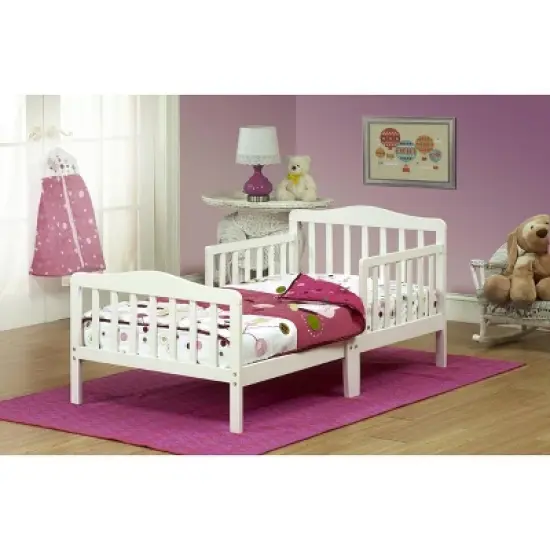 Orbelle Contemporary Solid Wood Toddler Bed image {8}