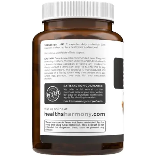 Black Seed Oil Capsules, Hair, Skin & Metabolism Support, Supports Weight Loss, Health's Harmony, 60, 120 & 180ct image {3}