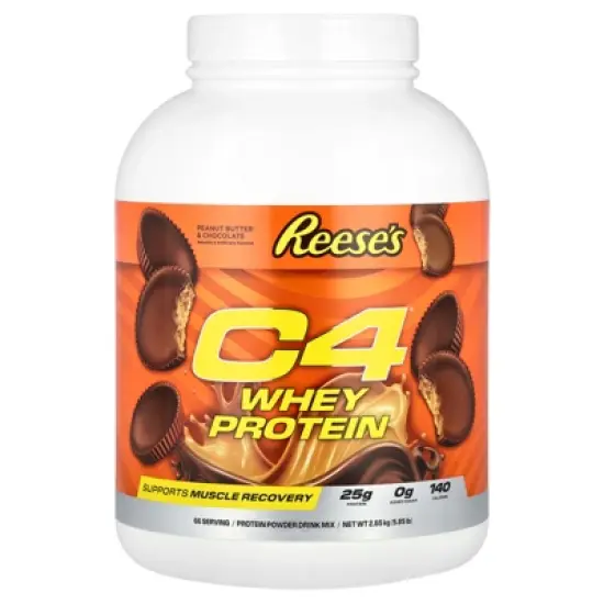 C4 / Cellucor C4&reg; Whey Protein, Reese's Peanut Butter & Chocolate , 5.85 lb (2.65 kg) image {4}