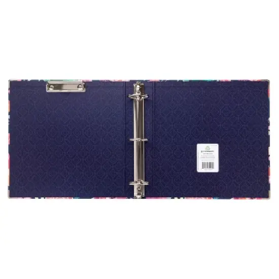 greenroom 2" Ring Binder Floral Navy image {1}