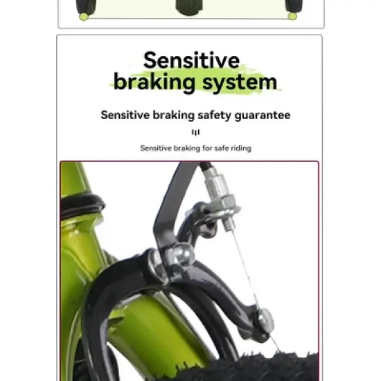Gulches Kids Bike for 4-7 Years (41"-45" Rider Height), Steel Frame, Rear Coaster/Front V-Brake, Detachable Training Wheels image {12}