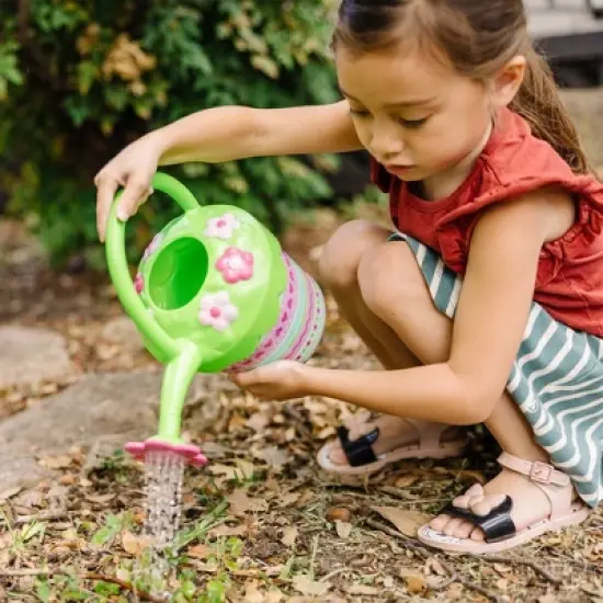 Melissa & Doug Sunny Patch Pretty Petals Flower Watering Can - Pretend Play Toy image {1}