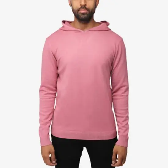 X RAY Men's Hooded Long Sleeve Sweatshirt Solid Casual Pullover Hoodie Sweater image {8}