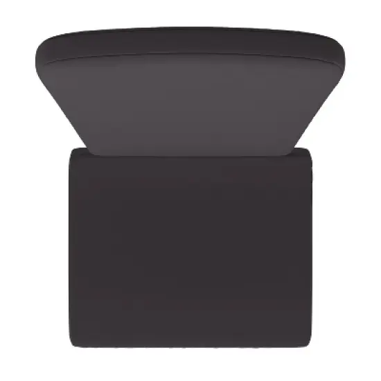 Merrick Lane Set Of 2 Indoor/Outdoor High Back Adirondack Chair Cushions with Elastic Strap and Water Resistant Covers image {7}