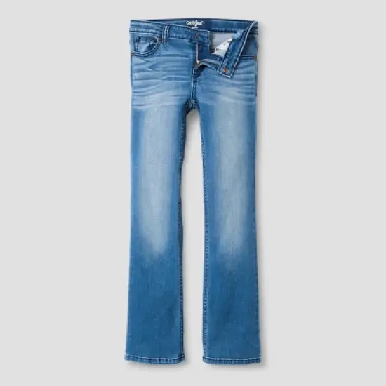 Girls' Mid-Rise Bootcut Jeans - Cat & Jack&trade; image {2}