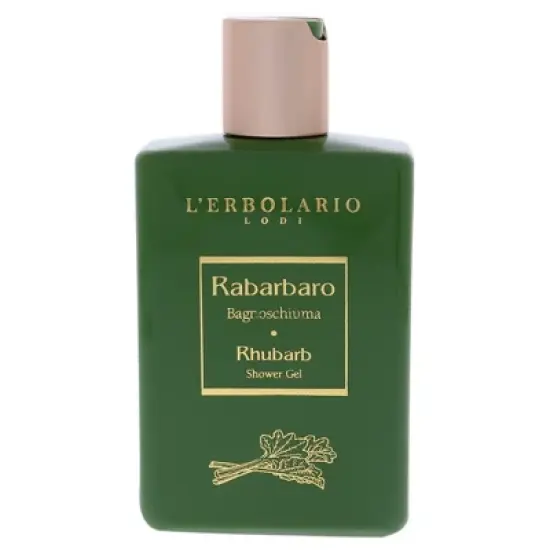 Rhubarb Shower Gel by LErbolario for Unisex - 8.4 oz Shower Gel image {1}