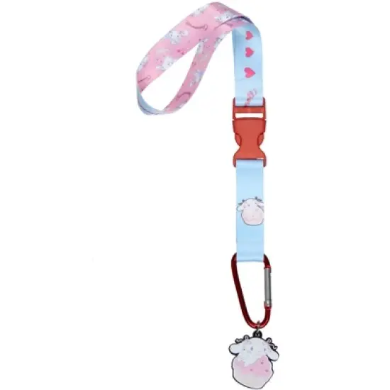 Cinnamoroll Wrist Strap Lanyard For Keys Keychain Wallet with Carabiner image {4}