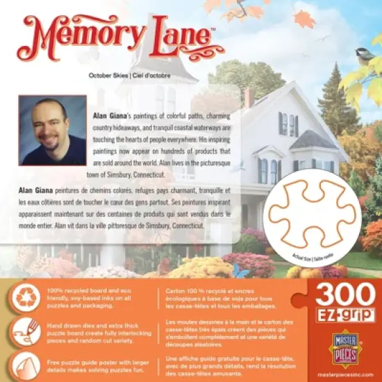 MasterPieces Inc October Skies 300 Piece Large EZ Grip Jigsaw Puzzle image {1}