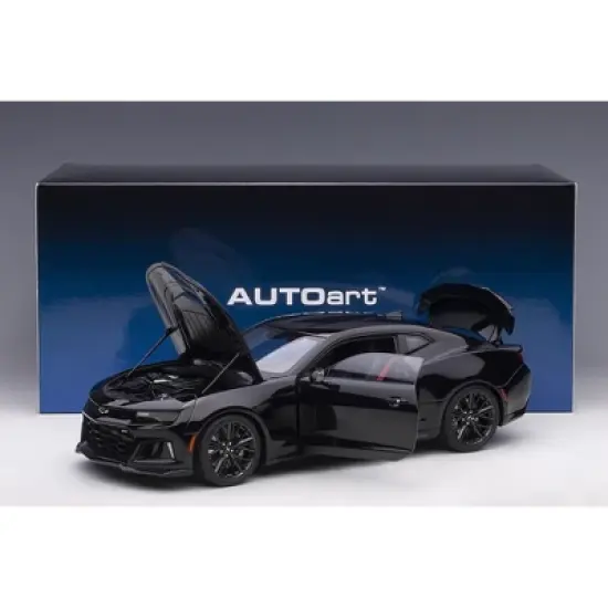 Chevrolet Camaro ZL1 Black 1/18 Model Car by Autoart image {4}