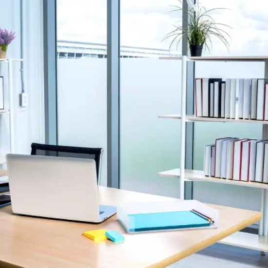 Sorbus 9.4" x 12.5" Plastic Paper Organizer - Stores mail, folders, printer paper, and more. image {1}