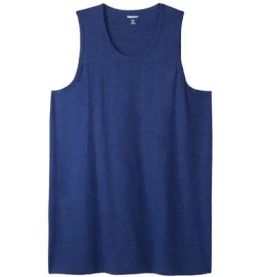 KingSize Men's Big & Tall Shrink-Less&trade; Lightweight Longer-Length Tank image {19}