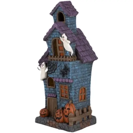 Northlight LED Lighted Haunted House with Ghosts Halloween Decoration - 22.75" image {4}