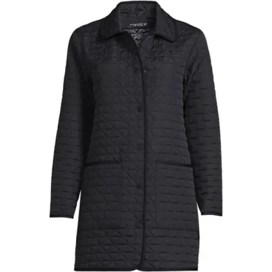 Lands' End Women's Insulated Reversible Barn Coat image {4}