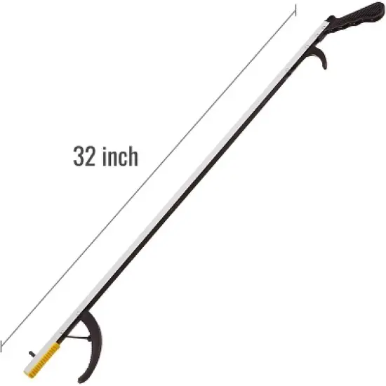 DMI 2 Pack Reacher Grabber Tool &ndash; 32" Magnetic Claw Pickup Aid for Seniors & Disabled image {1}