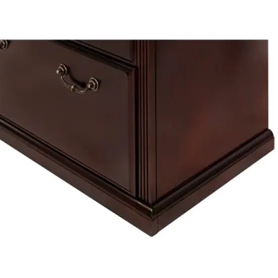53.25" Huntington Club Four Drawer File Cabinet Cherry - Martin Furniture image {6}