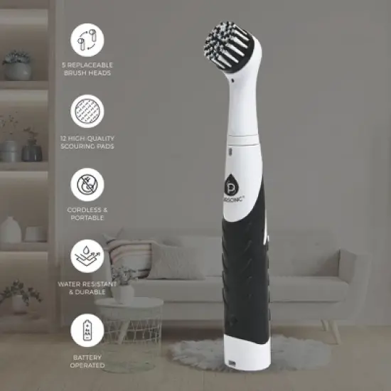 Cordless Power Scrubber Cleaning Brush &ndash; Power and Precision for Sparkling Clean image {1}