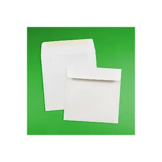 JAM Paper 6 x 6 Square Invitation Envelopes White 50/Pack (28416I) image {3}