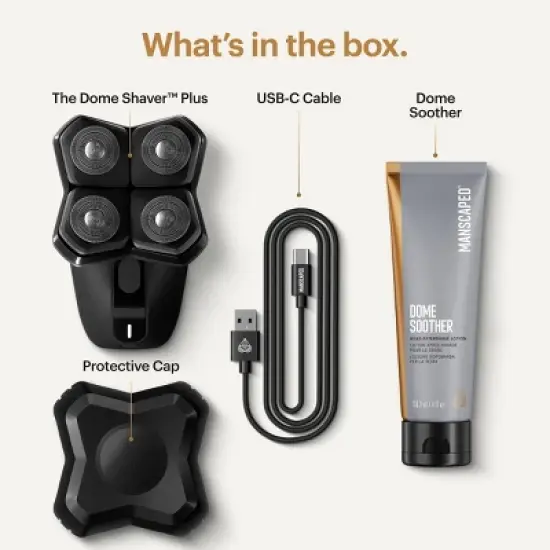 Manscaped Dome Shaver Plus Essentials Kit image {3}