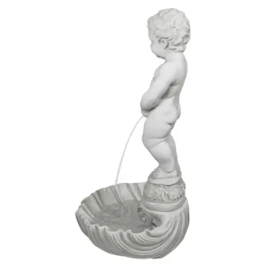 Design Toscano The Peeing Boy of Brussels Sculptural Fountain image {4}