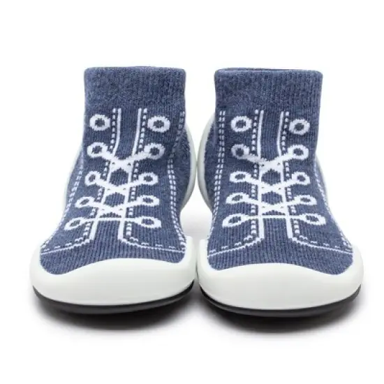 Komuello Toddler First Walk Sock Shoes - Sneaker Denim image {1}
