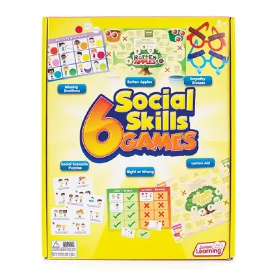 Junior Learning 6 Social Skills Games image {1}