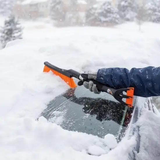 Snow Moover 24" Snow Brush with Ice Scraper 2 Pack image {6}