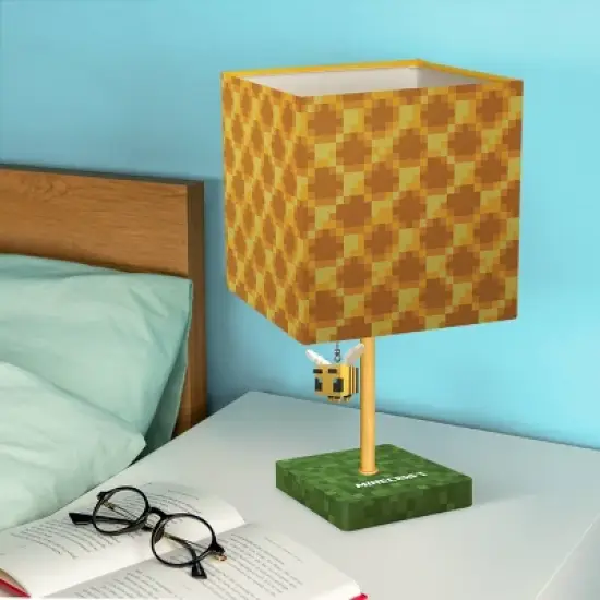 Minecraft Honeycomb Bee Table Lamp image {2}