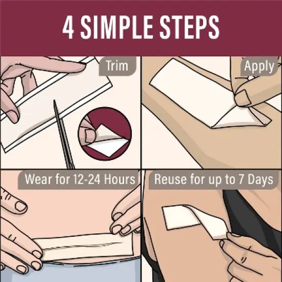 Nuvadermis Silicone Medical Grade Reusable Scar Tape - Clear - 60" Roll image {5}