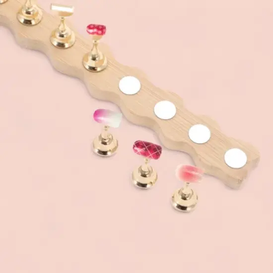 Unique Bargains Wavy Nail Display Stand 1 Set image {1}