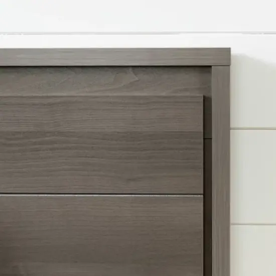 Gravity Headboard - Queen - Gray Maple - South Shore image {3}